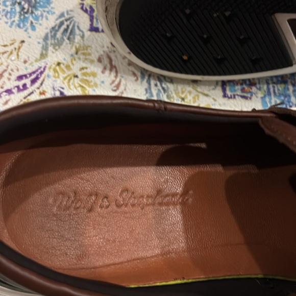 Mens Crossover Loafer by Wolf and Shepherd! Gently used w/ unused Shoe Care Kit - Picture 7 of 10